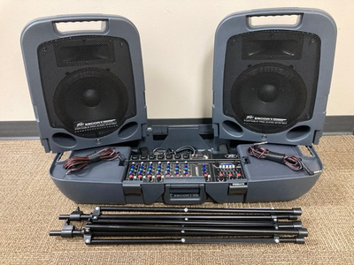 #ad PICKUP ONLY Peavey Escort 5000 500 Watt Portable Audio System TESTED READ $299.00