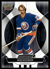 2024-25 Upper Deck Engrained Icons Ebony Bob Nystrom 164/199 New York Islanders