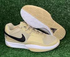Nike Ja 1 Morant TB Promo Basketball Team Gold White Size 8.5 HJ7386-700 New