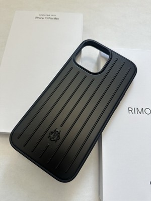 Rimowa Iphone Case Aluminum For 13 ProMAX Black⭐️U.S SELLER