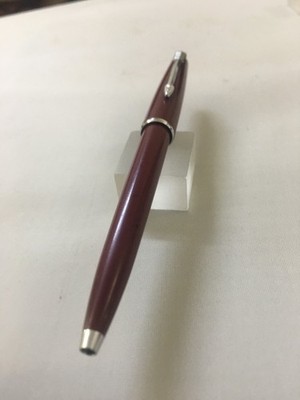Out of producti Parker 45 All plastic Maroon Chrome trim ball point mint England
