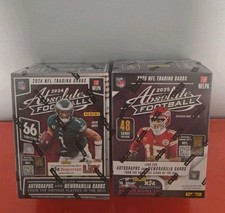 2024 & 2025 Panini Absolute Football Blaster Boxes Lot Of 2! 1 Each !! Sealed!!!