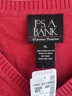 NWT Jos A. Bank Signature Collection Pima Cotton Burgundy Sweater Vest XL / XXL — photo 8