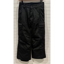 Quiksilver Kids Ski Snowboard Pants Black Dry Flight 10K Size S