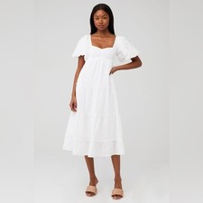 Show Me Your Mumu Cotten Blend Odette Midi Dress Size Small NWOT