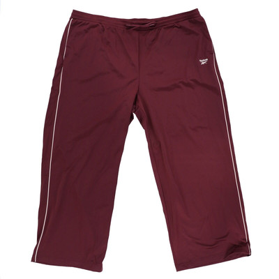 Reebok Women's Plus Size Jogger Pull-On Drawstring Athletic Classic Maroon New