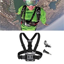 Chest Mount Harness Strap Motion Camera Accessories Body Tripod Belt