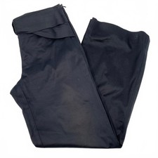 RED Valentino Black Satin Bow Front Trousers Women s Regular 8