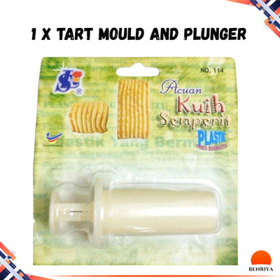 1 x Mold Cookies Pineapple Jam Tart Semperit Plunger Press Cutter Tool Set Kit