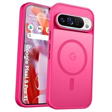 for Google Pixel 9 pro XL Phone Case, for Google Pixel 9 pro xl neon pink