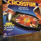 Crossfire Board Game Vintage 1994 Milton Bradley - Extra Board