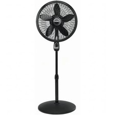 Lasko 1843 18 in. Ventilador de pedestal ciclónico ajustable - 3 velocidades