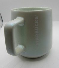 Starbucks 2021 Shimmer Mint Green Pearlescent Ceramic Mug 12oz