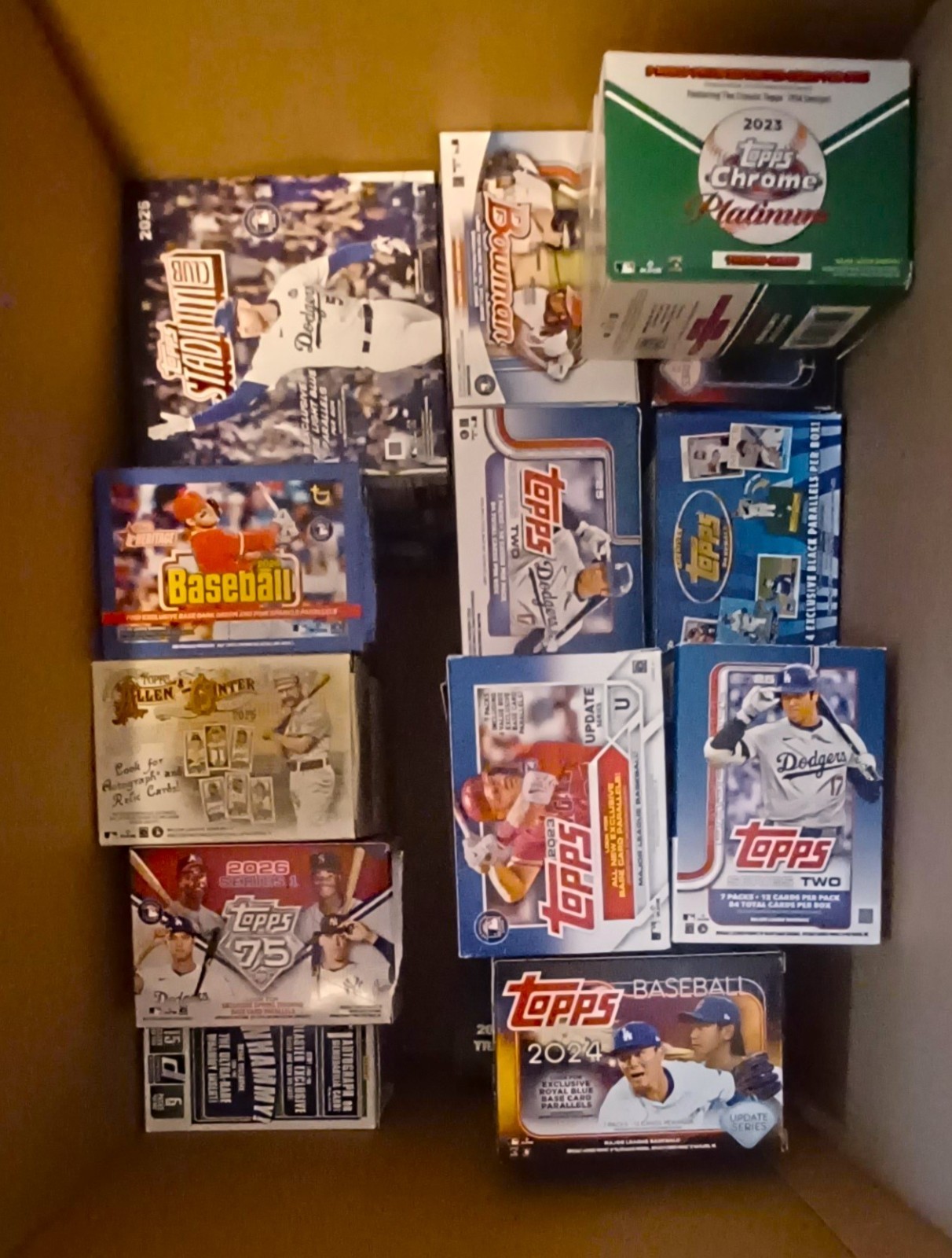 baseball cards lot huge 37 total boxes blaster/mega box base commons no ...