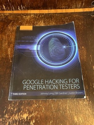 Google Hacking for Penetration Testers, Third Edition - Paperback - GOOD