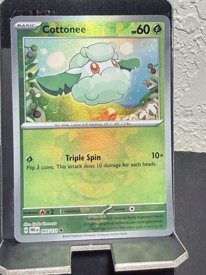 Pokémon TCG Cottonee 7/131 (Pokeball Pattern) PRE Holo NM