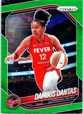 2025 Panini Prizm WNBA #42 Damiris Dantas Green Prizms