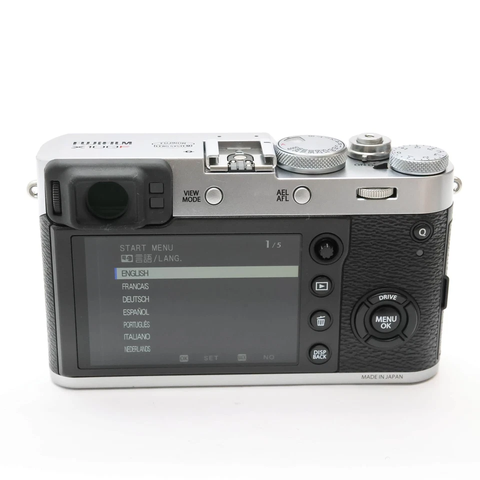 Fujifilm Fuji X100F Silver Digital Camera Shutter Count 9142 - Image 3 of 4