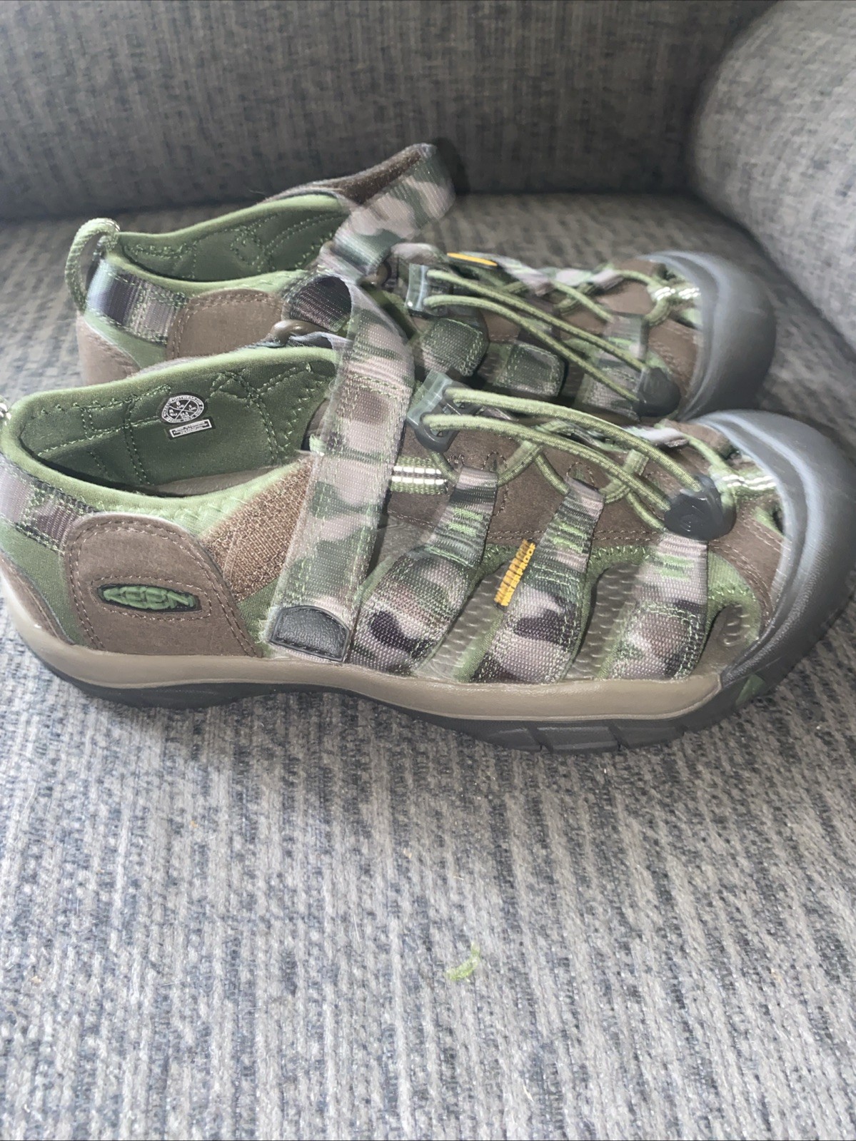 Sandali sportivi Keen da uomo taglia 6 Newport H2 marrone a cascata mimetici 1016595