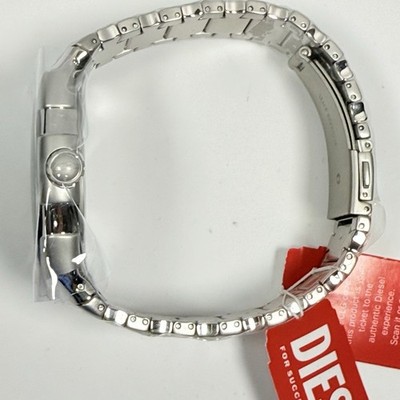Diesel DZ2212 D-Sruptor White Sunray Dial Teal Crystal  display picture 1