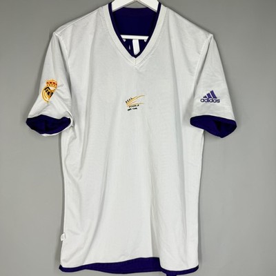 REAL MADRID 2002 2003 THIRD SHIRT JERSEY CENTENARY REVERSIBLE
