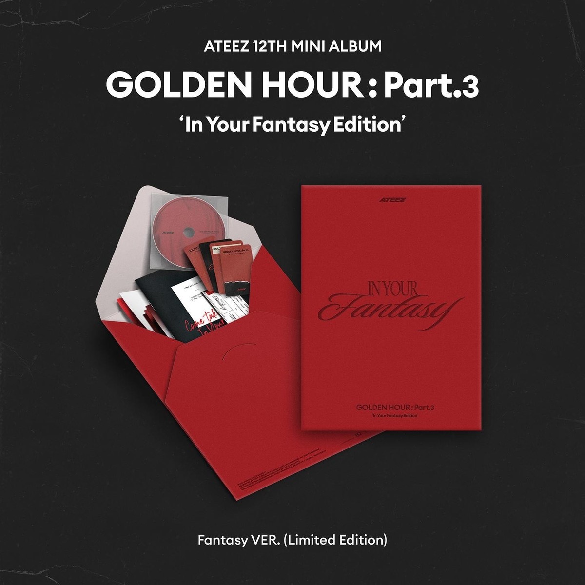 ATEEZ] GOLDEN HOUR : PART.3 IN YOUR FANTASY EDITION LIMITED