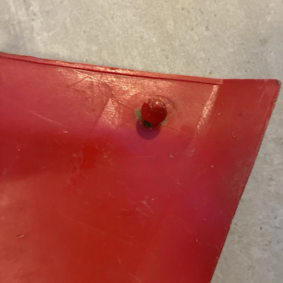 85 86 87 Honda Big Red 250es 250 cubierta lateral izquierda Foto 4 de 4