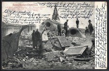 AK Meuselwitz / Thür., Dampfkessel-Explosion auf dem Otto-Schacht der Braunkohl 