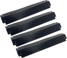 Porcelain Steel Heat Shield 4-Pack for Charbroil Thermos Kenmore Gas Grills