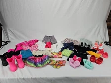 Our Generation/Mixed Lot of Outfits & Shoes For 18” Dolls, Jo Jo Siwa, Alexander