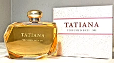 LAST 1! TATIANA by Dianne Von Furstenberg PERFUMED BATH OIL 4oz 120ml NEW IN BOX