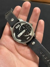 Diesel DZ7307 Mini Daddy Dual Display Military Style Fashion Watch