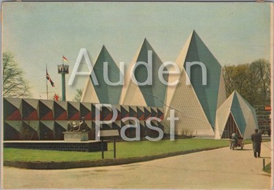 Expo 58 Brüsseler Pavillon Großbritannien Postkarte