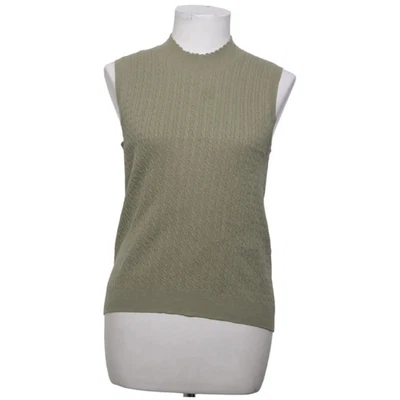 Zara, pullunder, taille : M, vert, acrylique/polyamide/polyester, unicolore #10Z - Photo 1/4