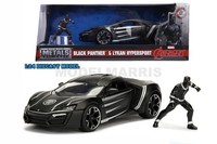 Cosmic 76455 1/24 Black Panther & 2017 Lykan Hypersport Modellbausatz