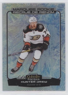 2022-23 O-Pee-Chee Platinum Arctic Freeze 18/99 Hunter Drew #214 Rookie RC 0c2n