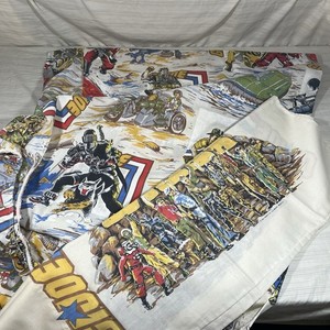 GI Joe ARAH Vintage 1985 Hasbro Bedding Twin Fitted Sheet with Pillow Case