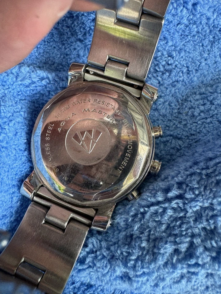 Diamond Watch! Aqua Master Watch: Mens Diamond Power Watch 3.50ct - Image 3 of 4