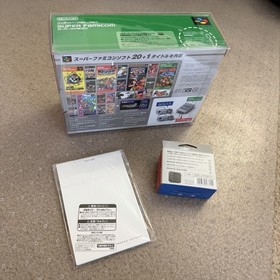 Nintendo Classic Mini Super Family Computer Console + USB AC Adaptor + Postcards