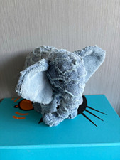 Jellycat eddy elephant small displayed only condition blue retired