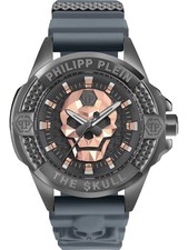 Image of PHILIPP PLEIN THE $KULL MENS WATCH PWAAA2324 GREY DIAL - WARRANTY - RRP 390.00