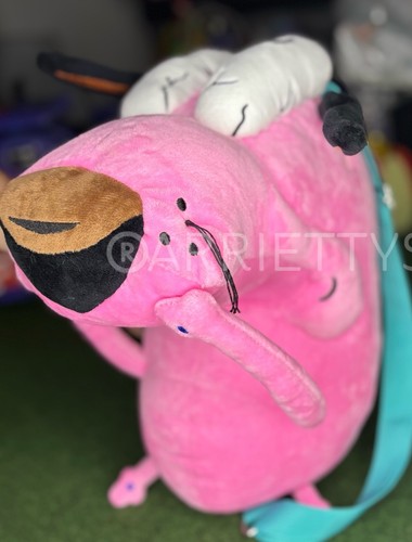 Cartoon Network limited edition Courage the Cowardly Dog plush backpack - Picture 12 of 15
