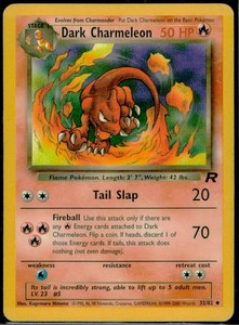 dark charmeleon pokemon card value Dark Charmeleon