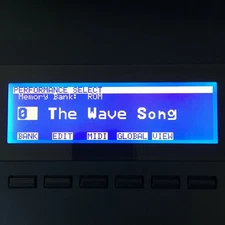 For Korg T1 T2 T3 WS 01W New LCD Display Screen