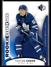 2025-26 Upper Deck SP Rookie Authentics Blue Easton Cowan RC Maple Leafs #135