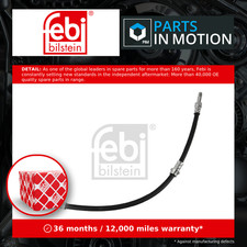 Image of Brake Hose fits BMW 330D E46 3.0D 99 to 05 Hydraulic 34301165174 Febi Quality