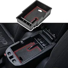 Center Console Organizer Tray Compatible with Accessories 2015-2023 Red Line