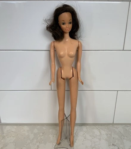 Nice Vintage Barbie Walk Lively Steffie Doll #1183 Mattel 1972 Works Nude