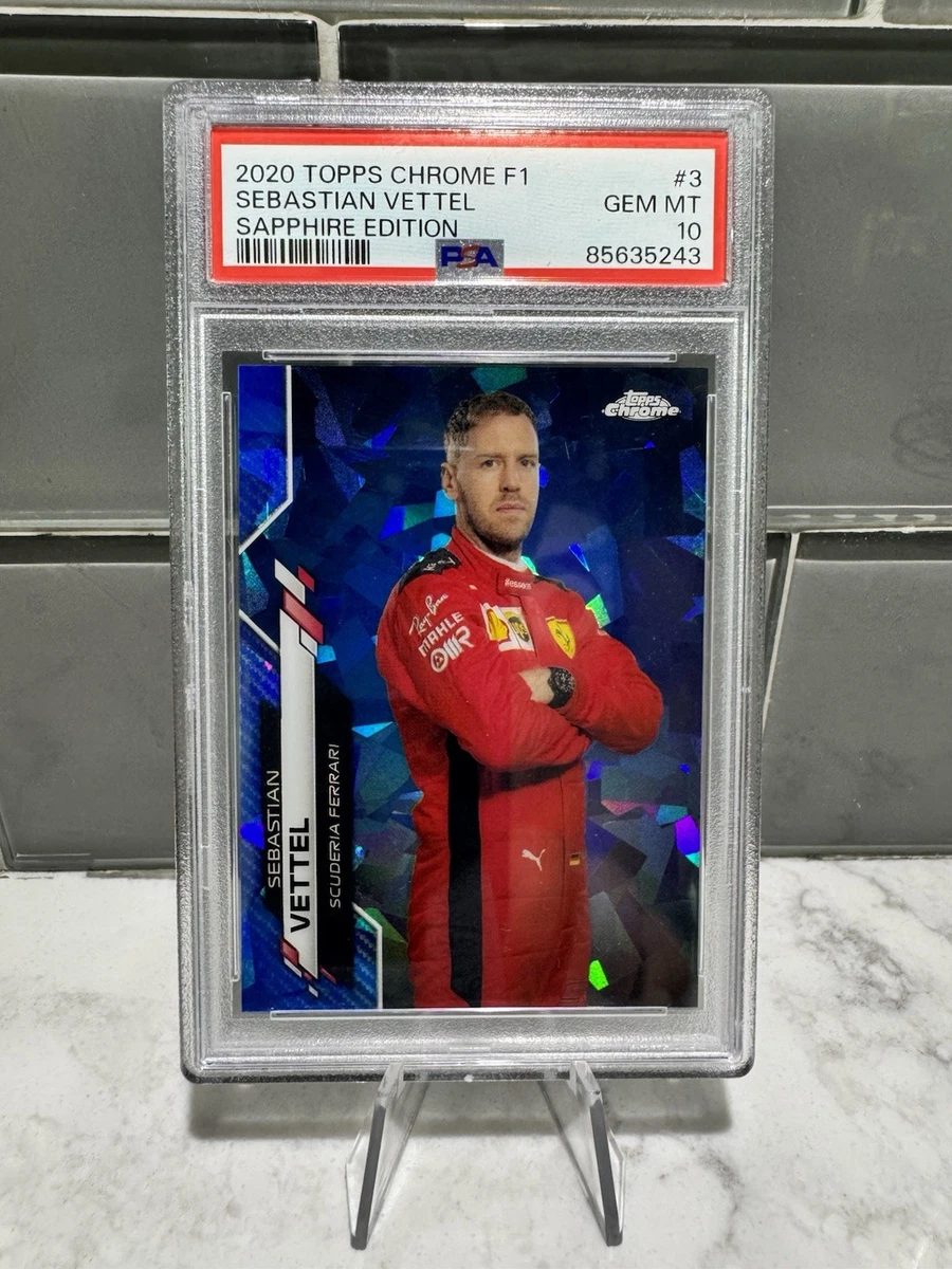 2020 Topps Chrome Sapphire Edition Formula 1 - Sebastian Vettel #3