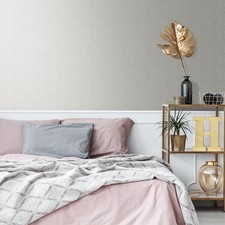 Boutique Grasscloth Luxury Wallpaper | Natural Textured Metallic